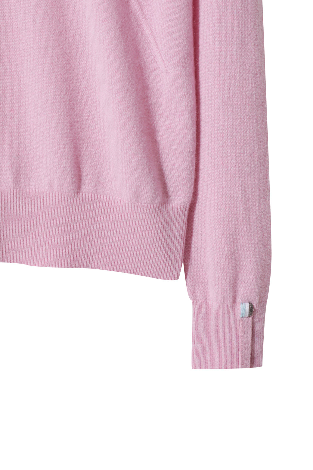 LE CASHMERE - 스웨터 - Essential High Neck Sweater (Pink)