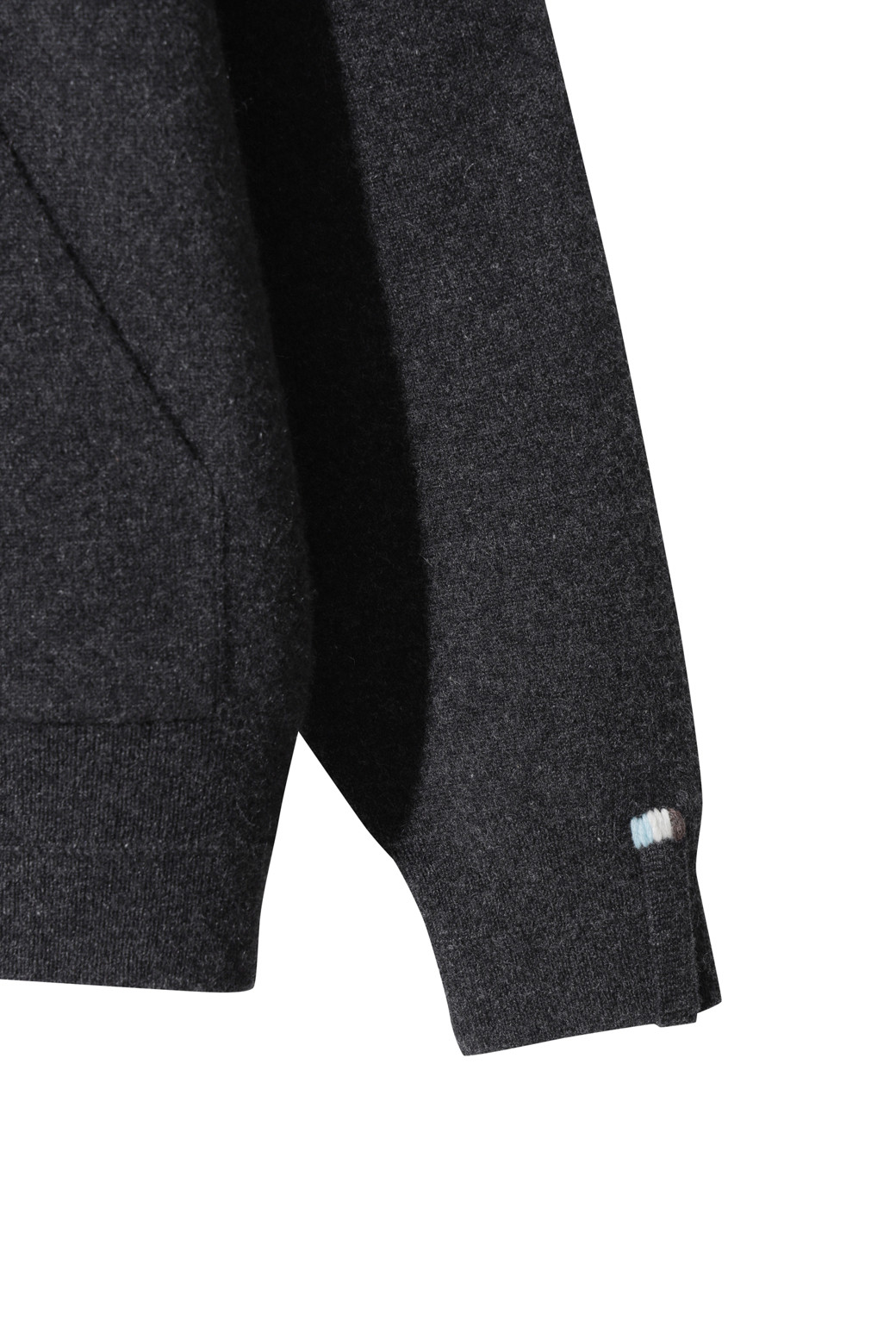 LE CASHMERE - 스웨터 - Men Hoodie Sweater (Charcoal)