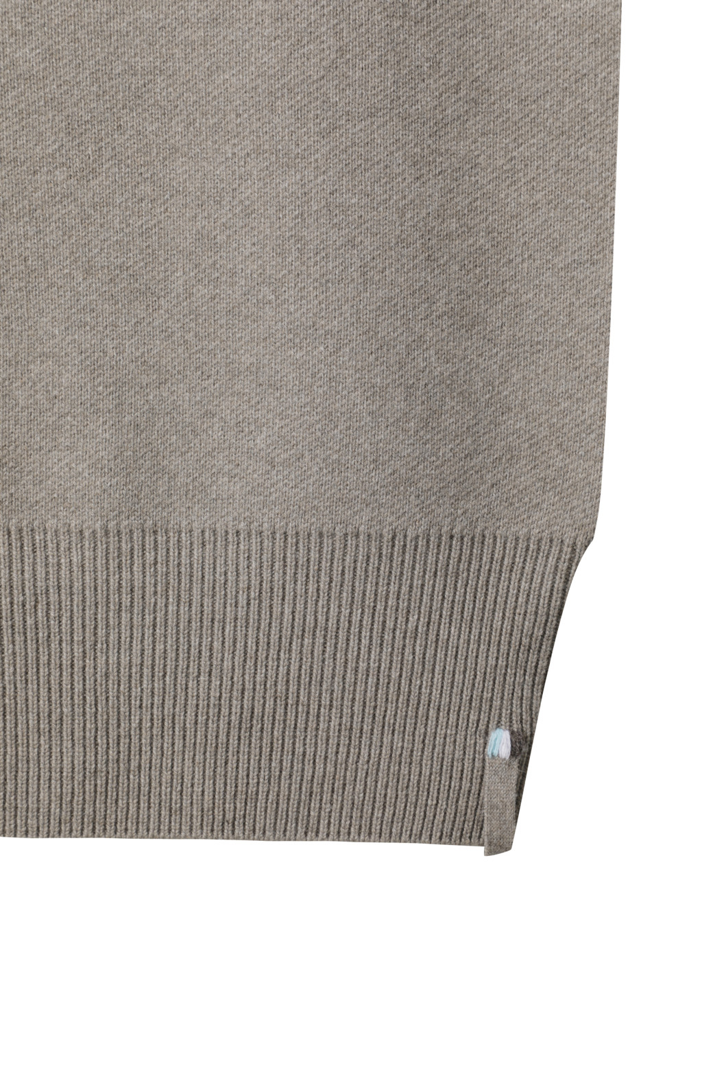 LE CASHMERE - 베스트 - Cap Sleeve Turtleneck Vest (Dark Beige)