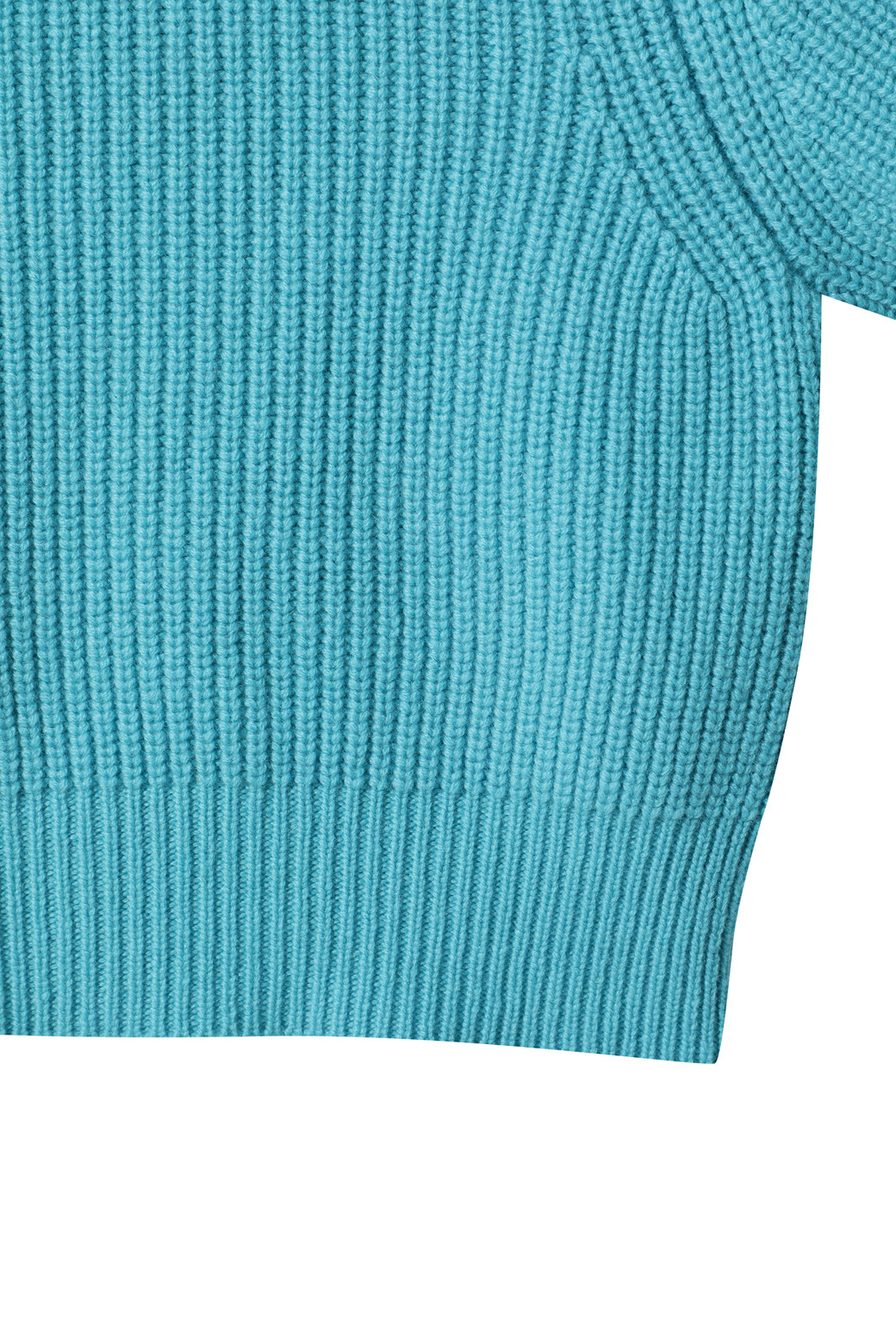LE CASHMERE - 스웨터 - Volume Sleeve Sweater (Blue)