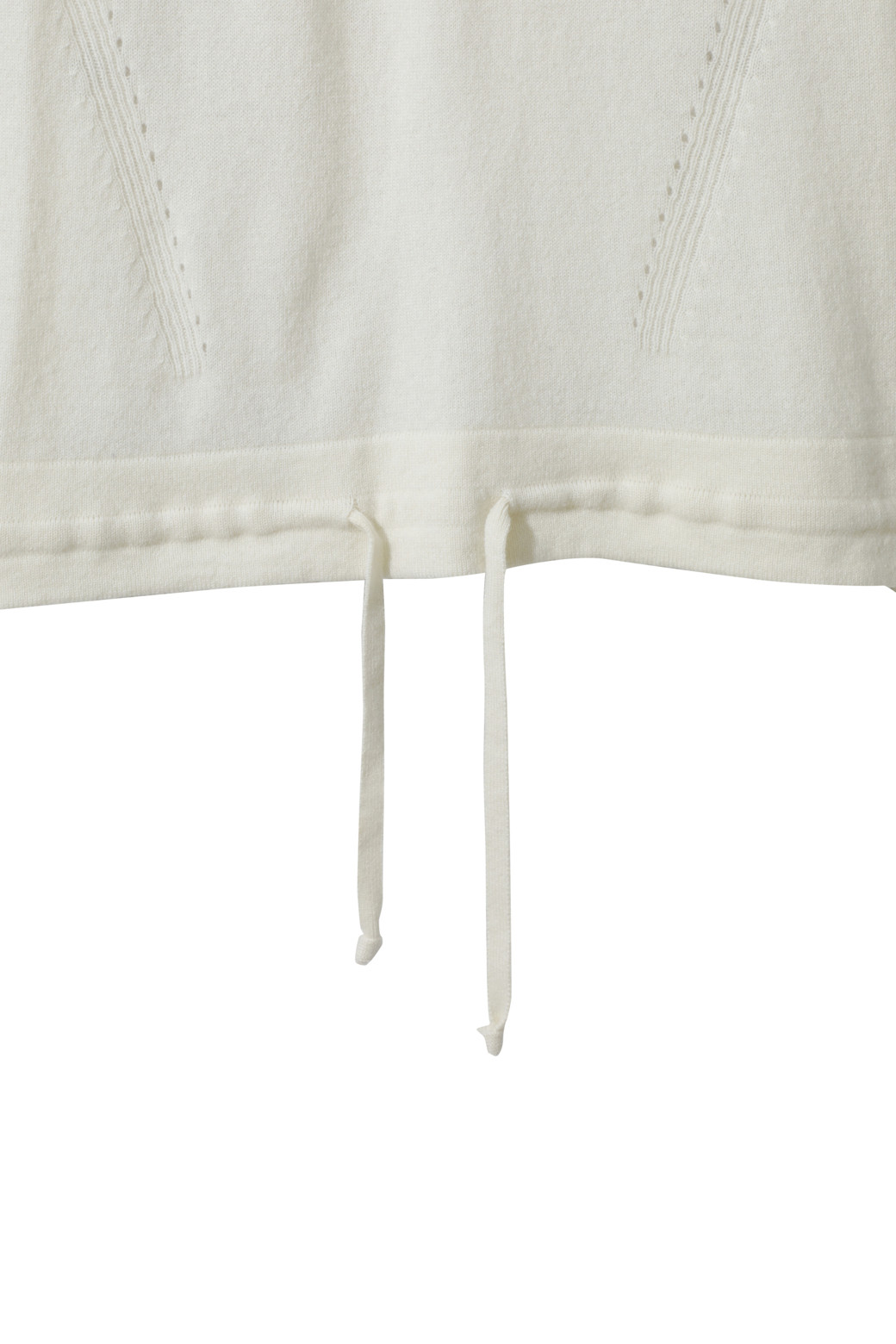 LE CASHMERE - 스웨터 - String Sweater (White)