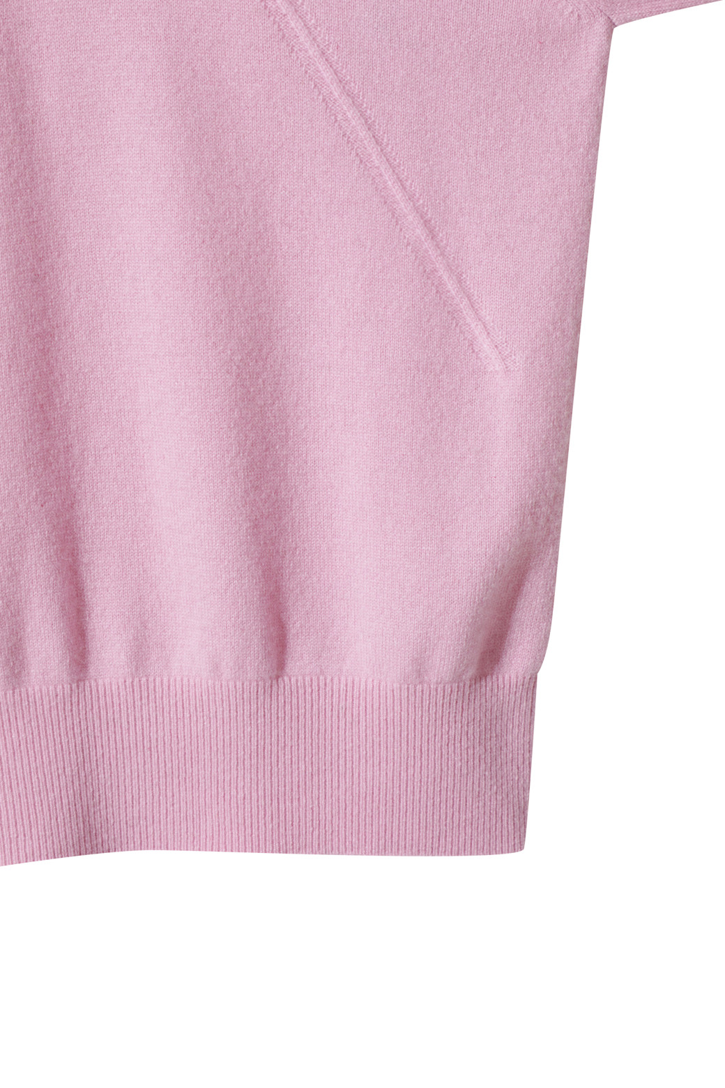 LE CASHMERE - 스웨터 - Essential High Neck Sweater (Pink)