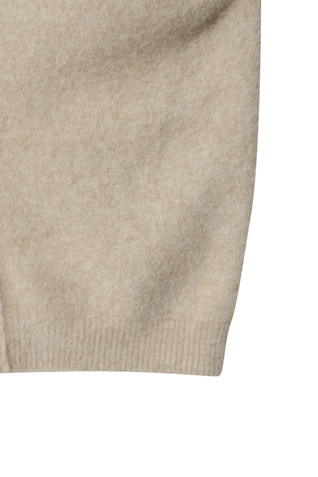 LE CASHMERE - 가디건 - Men Alpaca Cardigan (Beige)