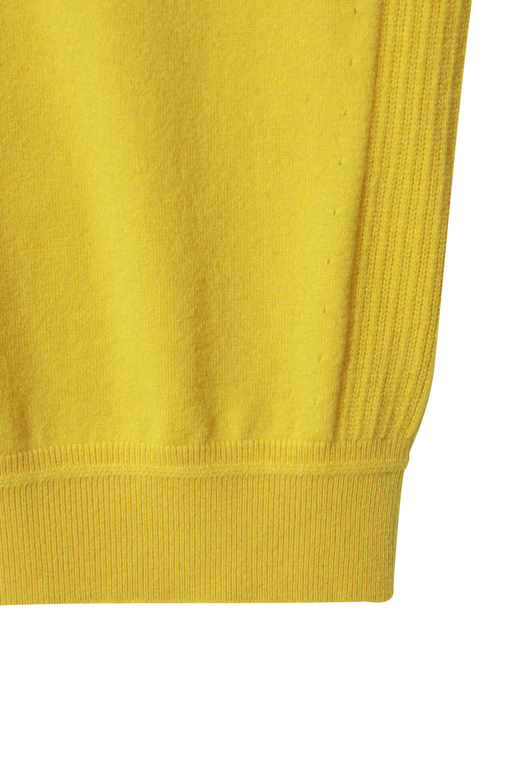 LE CASHMERE - 스웨터 - Men Essential Crew Sweater (Yellow)