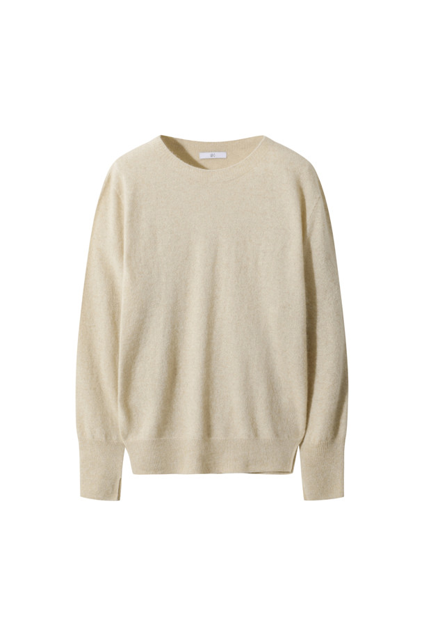 LE CASHMERE - 스웨터 - Cashmere Women Sweater (Beige)