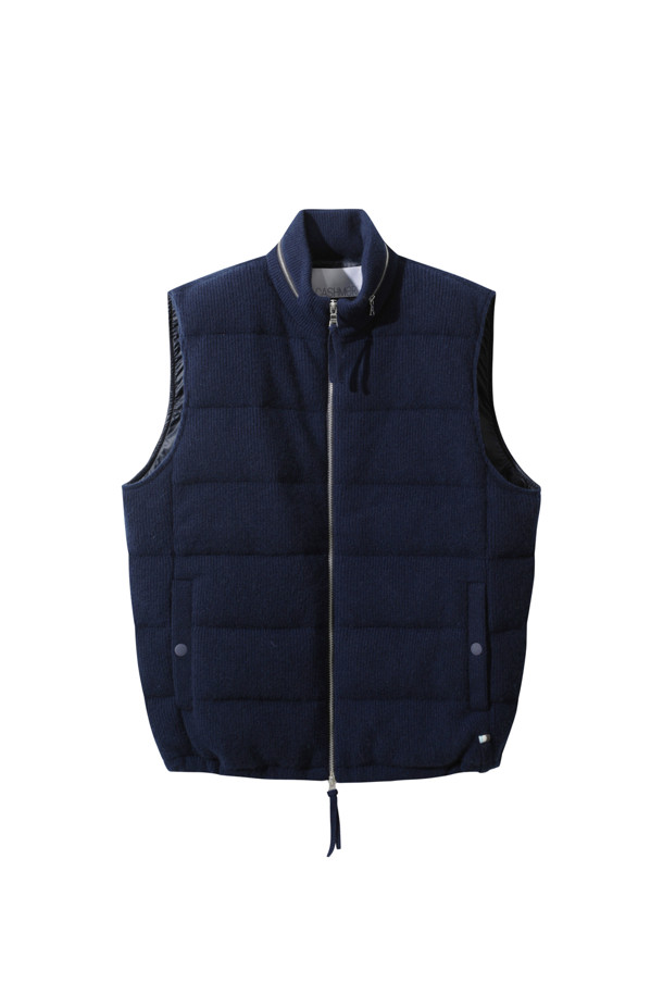 LE CASHMERE - 베스트 - Men Cashmere Vest (Navy)