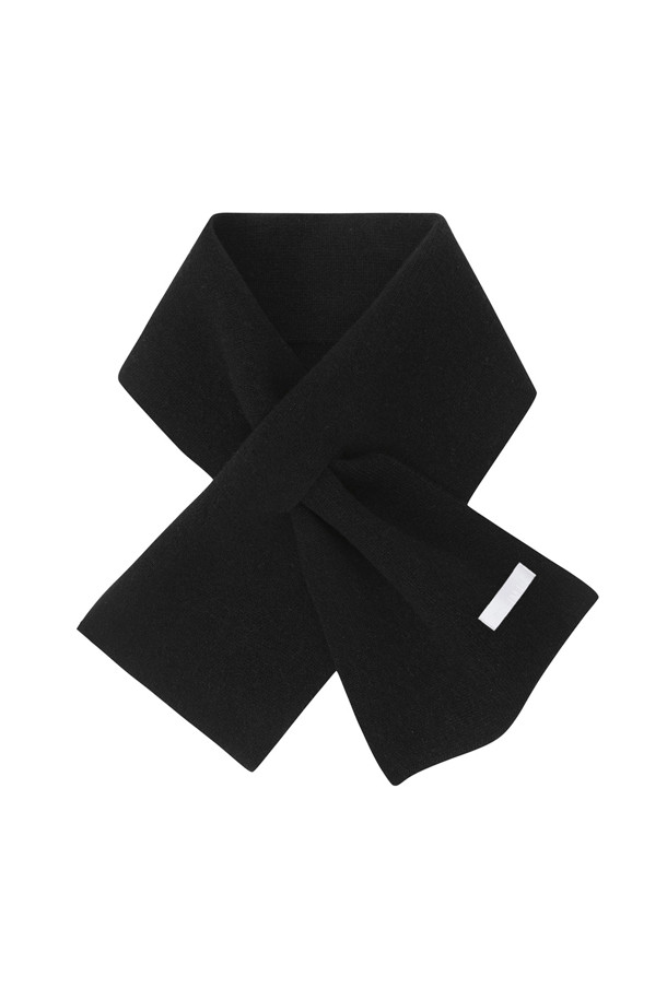 LE CASHMERE - 스카프/머플러 - Cashmere Petit Muffler (Black)