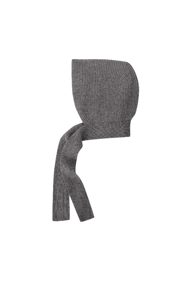 LE CASHMERE - 모자 - Cashmere Balaclava Muffler (Grey)