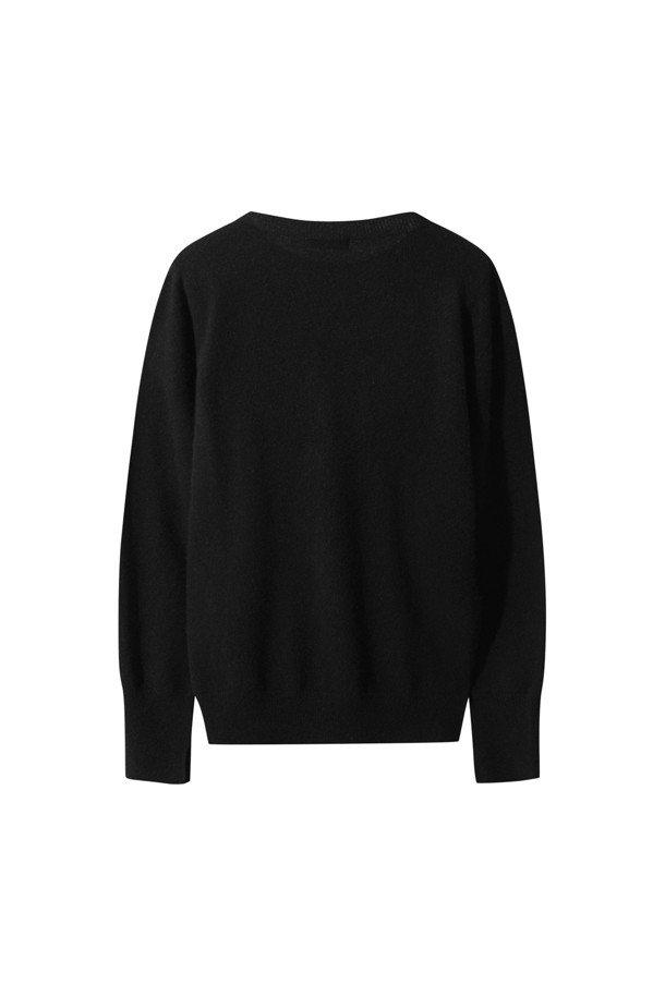 LE CASHMERE - 스웨터 - Cashmere Women Sweater (Black)