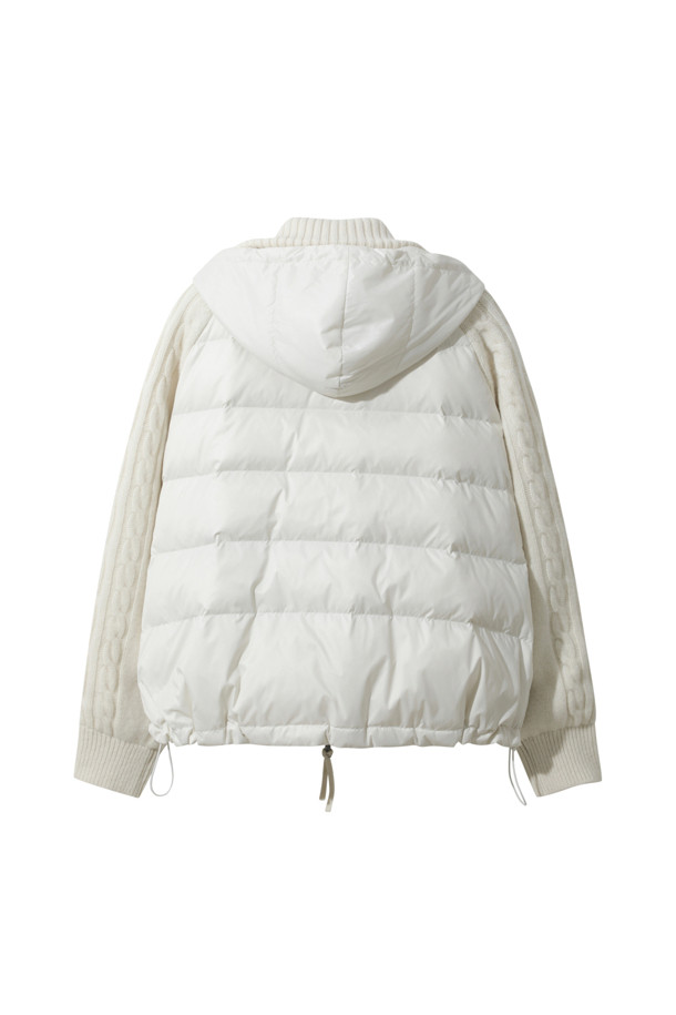 LE CASHMERE - 패딩 - Cashmere Puffer (White)