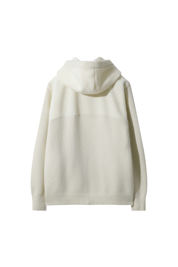 LE CASHMERE - 스웨터 - Anorak Sweater (White)