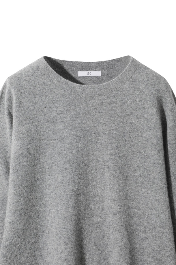 LE CASHMERE - 스웨터 - Cashmere Women Sweater (Light Gray)