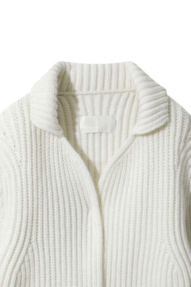 LE CASHMERE - 자켓 - Row Volume Jacket (Ivory)