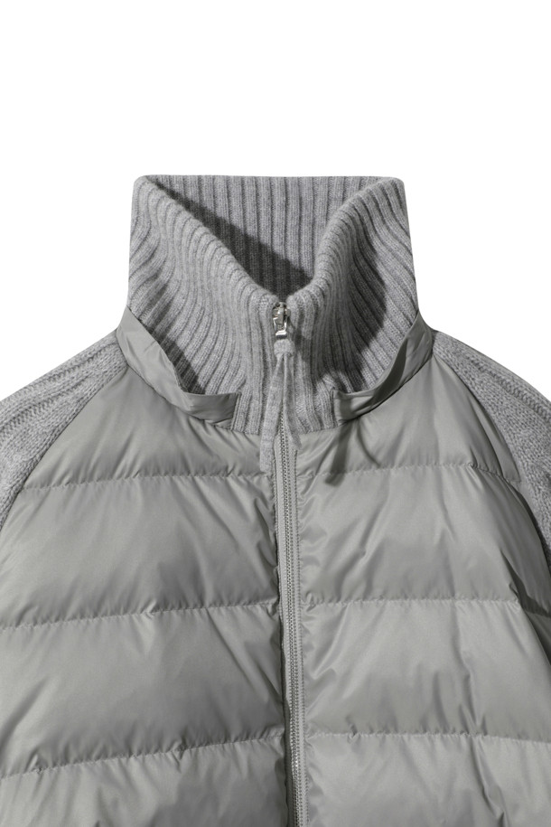 LE CASHMERE - 패딩 - Cashmere Puffer (Light Gray)