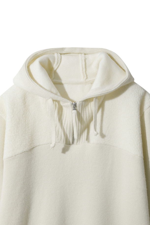 LE CASHMERE - 스웨터 - Anorak Sweater (White)