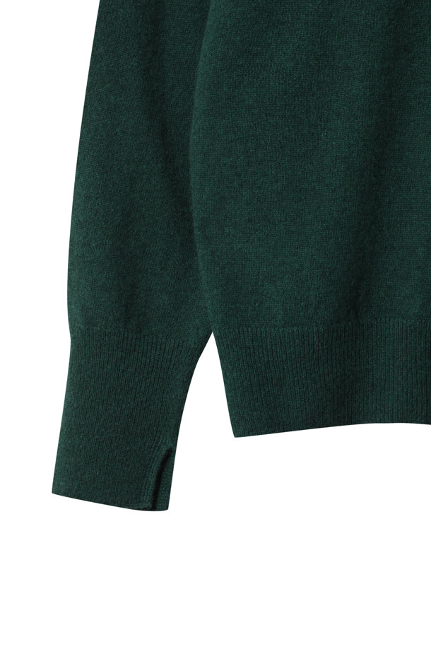 LE CASHMERE - 스웨터 - Cashmere Women Sweater (Dark Green)