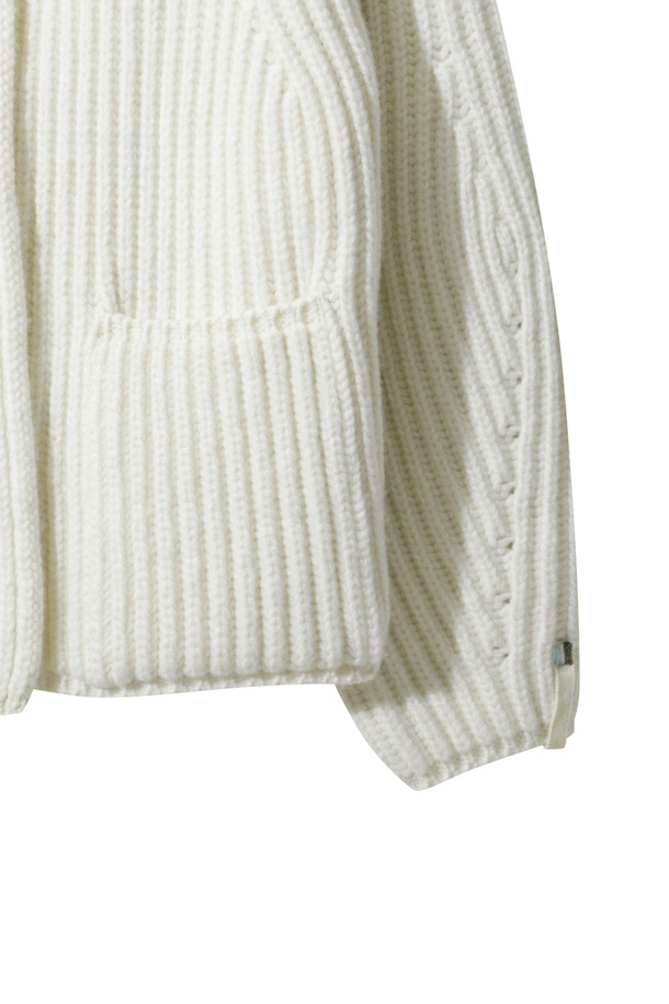 LE CASHMERE - 자켓 - Row Volume Jacket (Ivory)