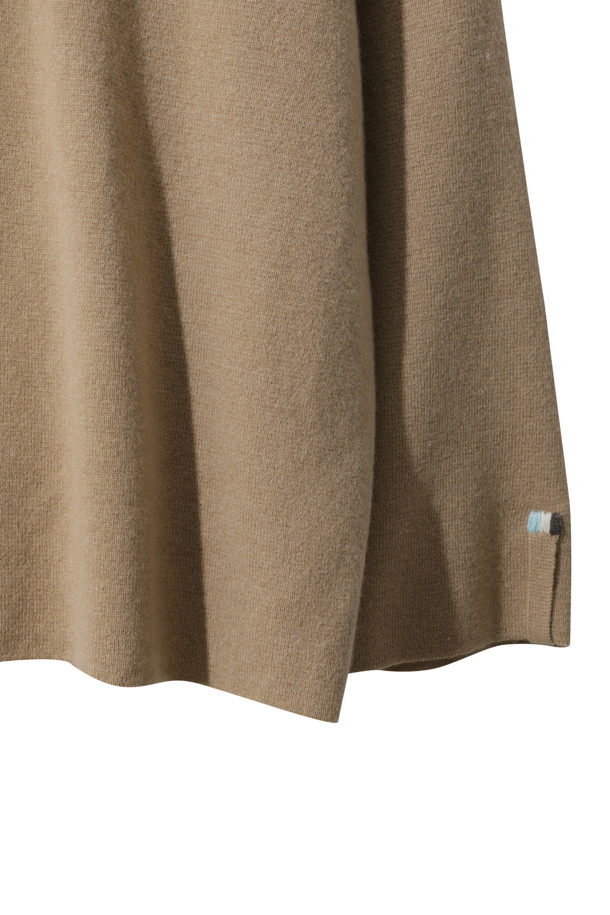 LE CASHMERE - 자켓 - Cashmere Scarf Jacket (Camel)