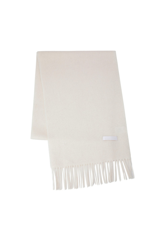 LE CASHMERE - 스카프/머플러 - Cashmere Classic Muffler (Ivory)