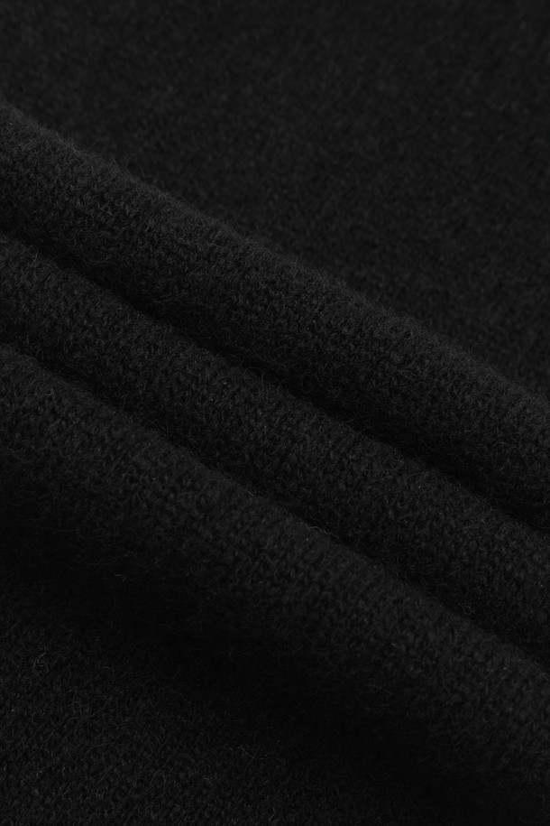 LE CASHMERE - 스카프/머플러 - Cashmere Petit Muffler (Black)