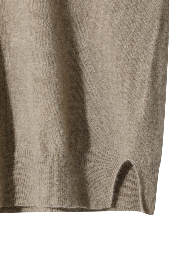 LE CASHMERE - 스웨터 - Cashmere Women Sweater (Brown)