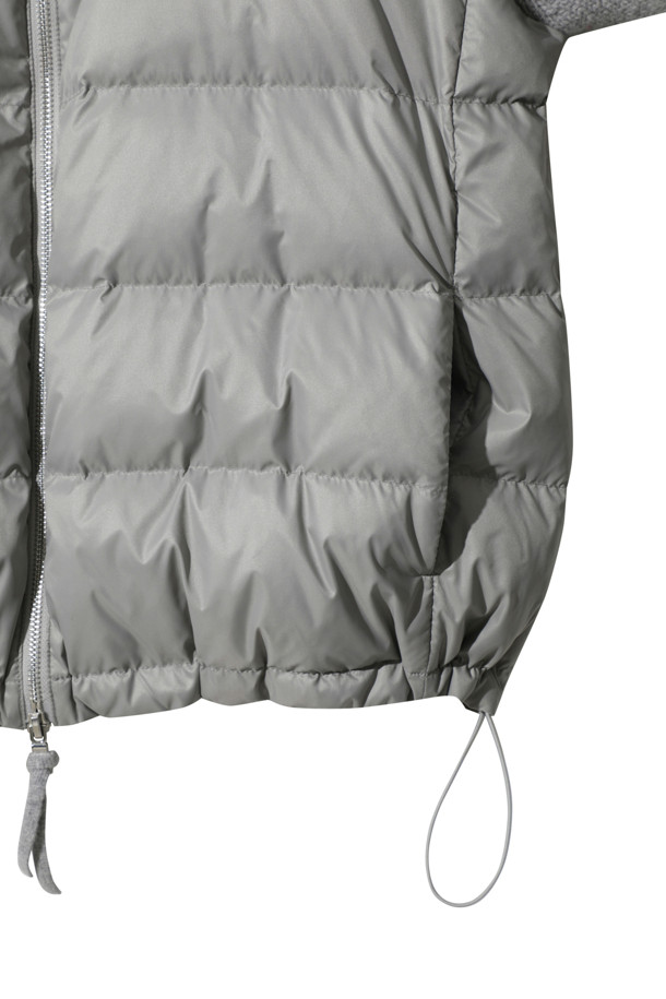 LE CASHMERE - 패딩 - Cashmere Puffer (Light Gray)