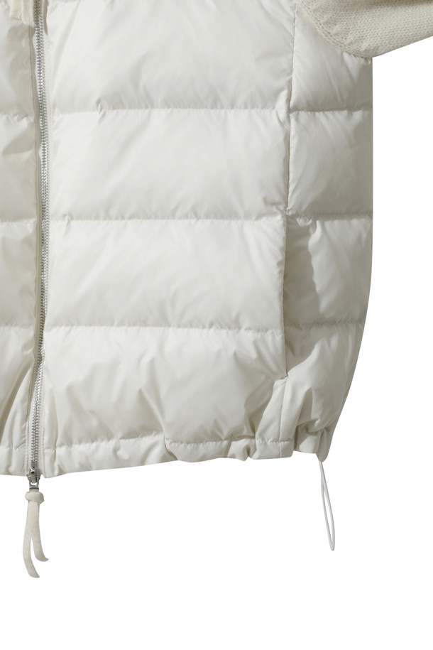 LE CASHMERE - 패딩 - Cashmere Puffer (White)