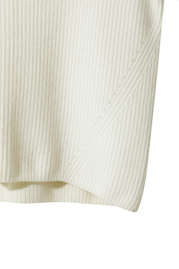 LE CASHMERE - 스웨터 - Chunky Snow Turtleneck (White)