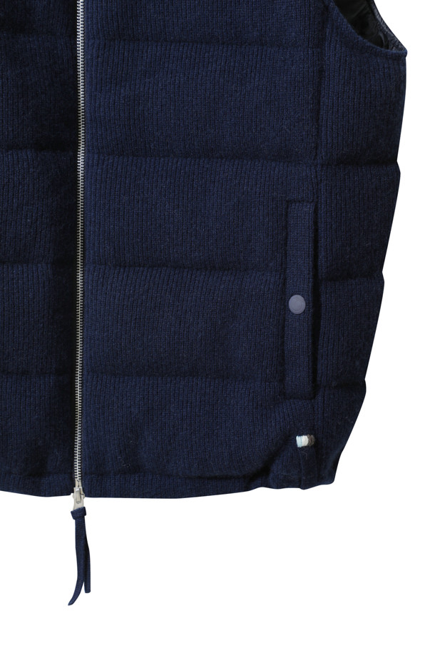 LE CASHMERE - 베스트 - Men Cashmere Vest (Navy)