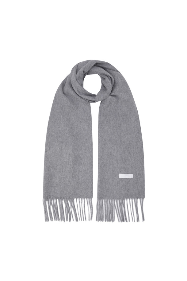 LE CASHMERE - 스카프/머플러 - Cashmere Classic Muffler (Grey)