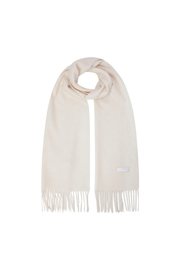 LE CASHMERE - 스카프/머플러 - Cashmere Classic Muffler (Ivory)