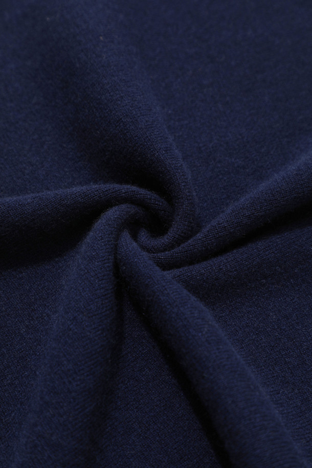 LE CASHMERE - 베스트 - Cashmere Cape Vest (Navy)