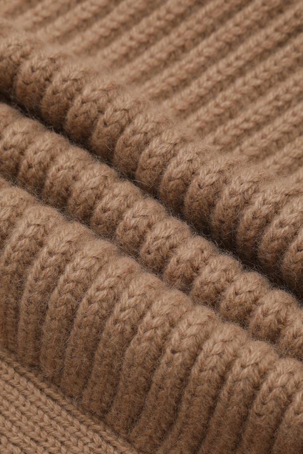 LE CASHMERE - 모자 - Cashmere Balaclava Muffler (Camel)