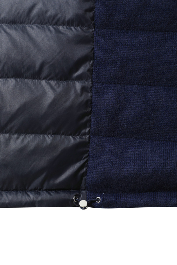 LE CASHMERE - 다운/패딩 - Men Cashmere Puffer (Navy)