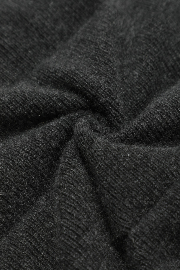 LE CASHMERE - 다운/패딩 - Men Cashmere Vest (Charcoal)