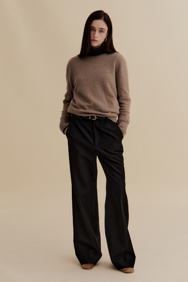 LE CASHMERE - 스웨터 - Cashmere Women Sweater (Brown)