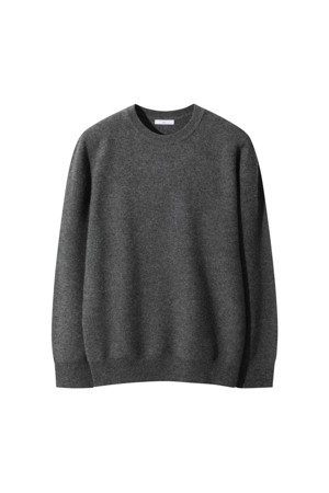 Cashmere Men Sweater (Dark Gray)