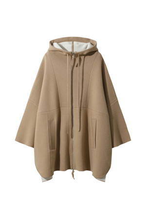 Cashmere Pancho (Camel)