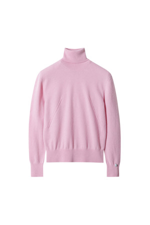 Essential High Neck Sweater (Pink)