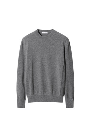 Men Essential Crew Sweater (Gray)