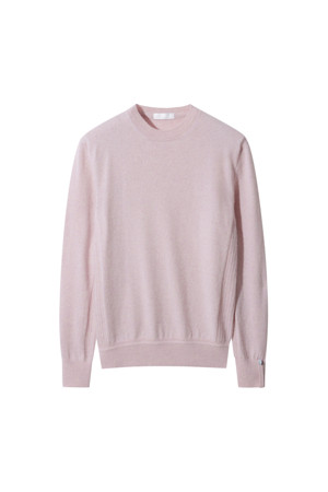 Men Essential Crew Sweater (Right Pink)