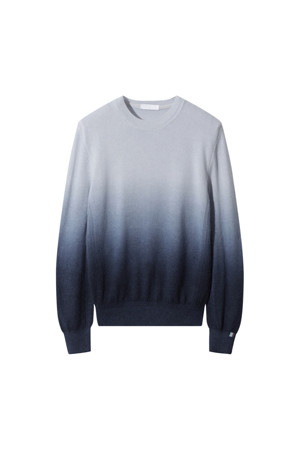 Men Gradation Sweater (Navy)