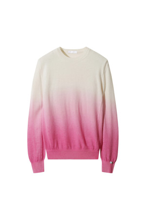 Men Gradation Sweater (Pink)