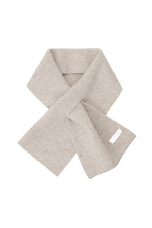 Cashmere Petit Muffler (Beige)