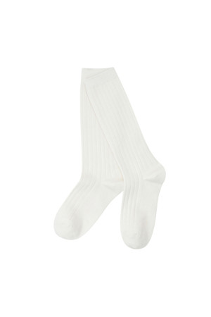 Rib Socks (Ivory)