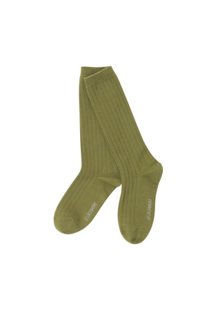 Rib Socks (Khaki)