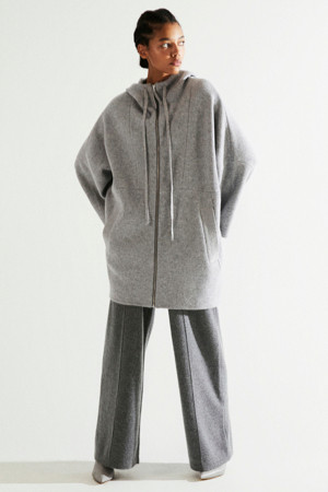 Cashmere Pancho (Gray)