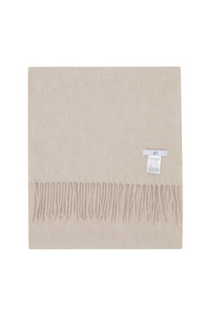 Cashmere Essential Muffler (Beige)