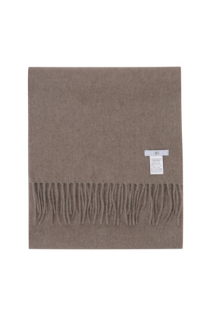 Cashmere Essential Muffler (Brown)