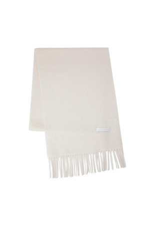 Cashmere Classic Muffler (Ivory)